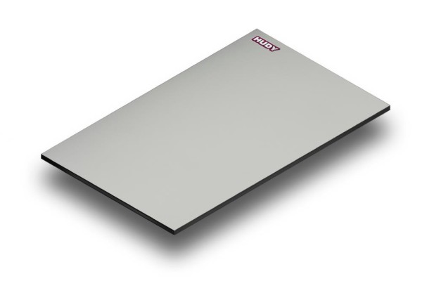 Flat Set-Up Platte 1:8 Onroad, Lightweight, grau 338 x 552mm