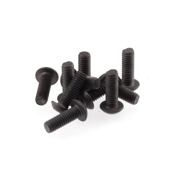 Schraube M4x12mm Rundkopf Stahl