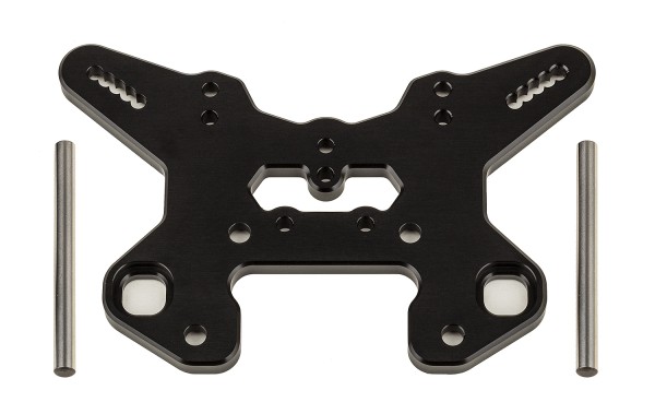 T4/e V2 Dämpferbrücke vorne Alu, schwarz