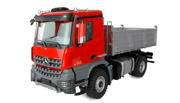 Mercedes-Benz Arocs Kipper 4x4 1:14 *Sound & LED* RTR rot