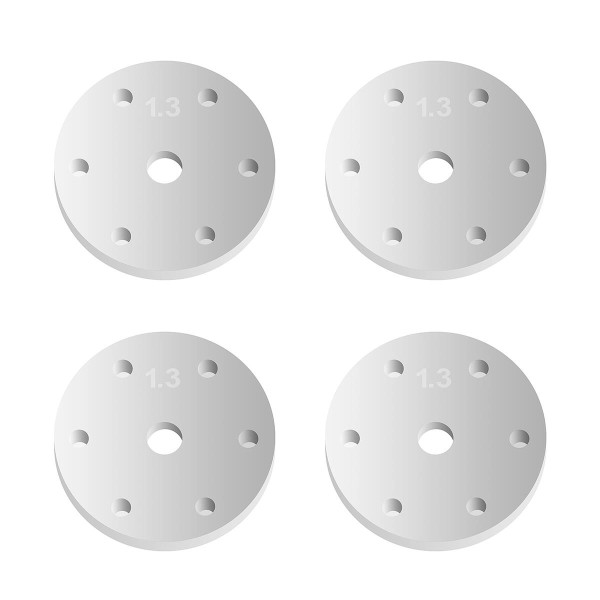 FT 16mm Kolbenplatten 6x1.3mm, flat