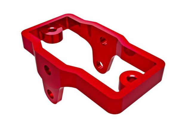 Servo mount, 6061-T6 aluminum (red-anodized)