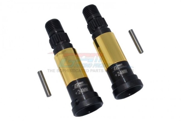 HARDEN STEEL #45 FRONT/REAR CVD JOINT(+24mm)- 6PC SET