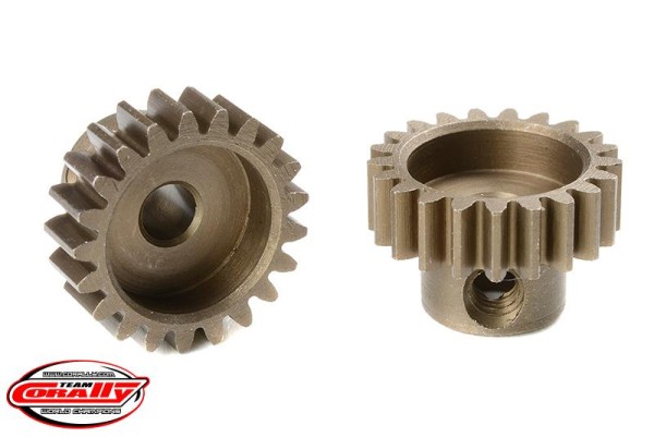 Motorritzel Modul 0,6 21 Zähne Stahl 3.17mm Welle