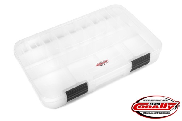 Sortimentsbox 364x248x50mm - 3-21 Verstellbare Fächer -