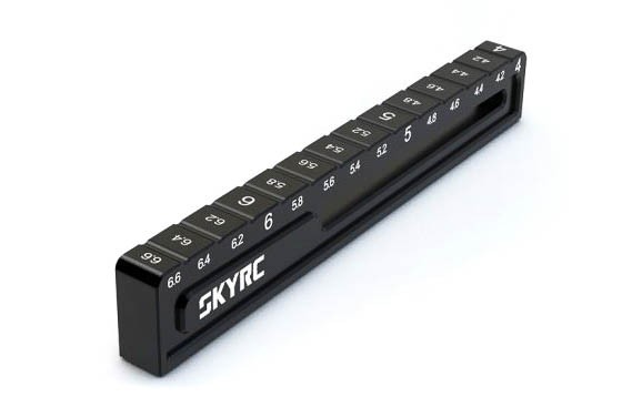 SkyRC Bodenabstandslehre 4.0-6.6mm Alu schwarz