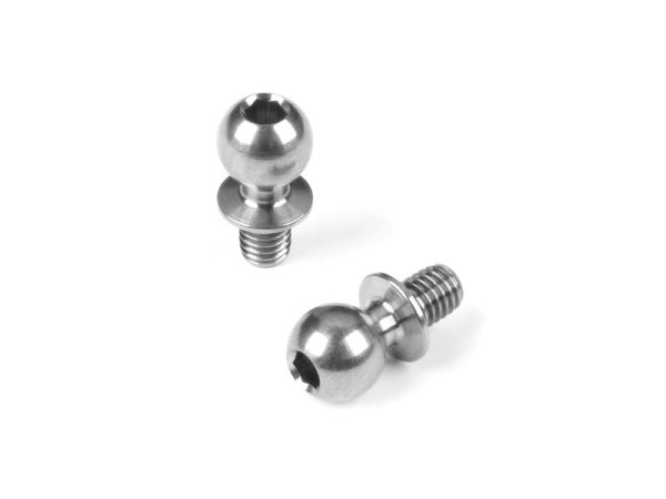 Hudy Titanium Ball Stud D=5.4 / L=4 / S=4.5 / 2mm Hex (2)