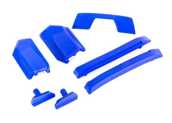 Karo-Verstärkungs-Set blau / Dach-Skid-Pads (für #9511 Karo)