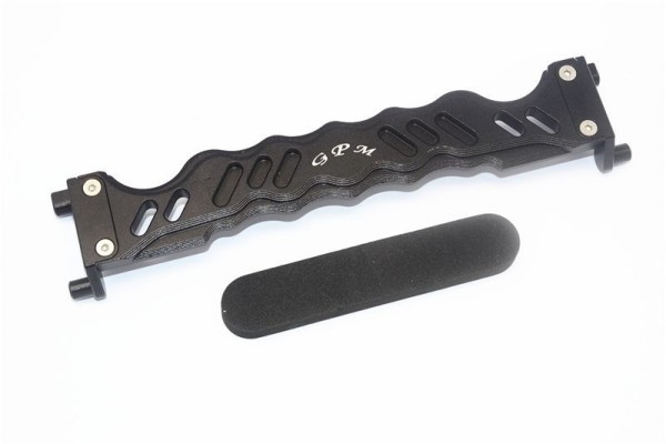 GPM Alu Battery Hold-Down -2Pc Set Schwarz