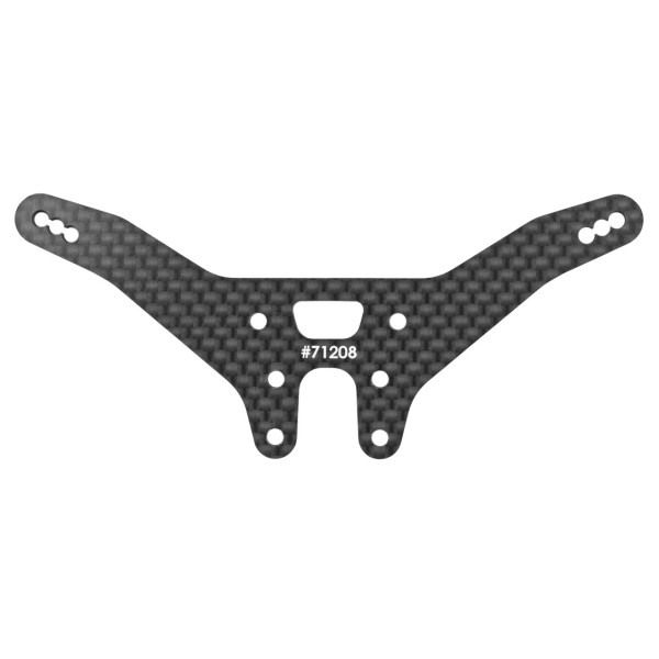 RC10T7 Dämpferbrücke hinten, Kohlefaser