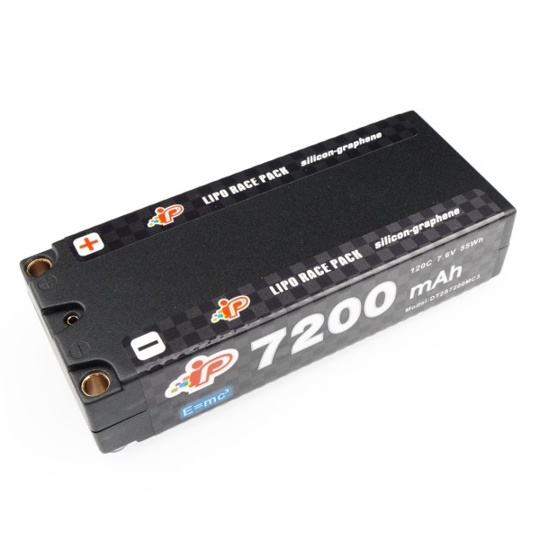 7,6V 7200mAh 120C (h25,1mm) MC3 Mid-Size Shorty, Intellect