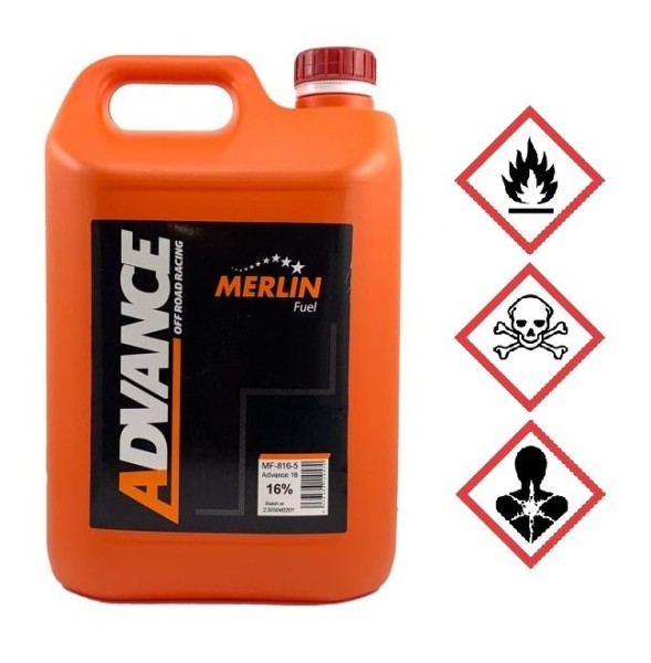 Merlin Advance Fuel 16% Nitro, 9% Öl, 5L (KEIN Versand)