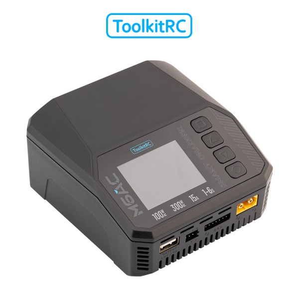 ToolkitRC M6AC Ladegerät (1-6S 15A 100/300W) 12/230V