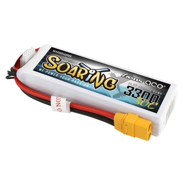 14,8V 3300mAh 30C LiPo, GensAce Soaring