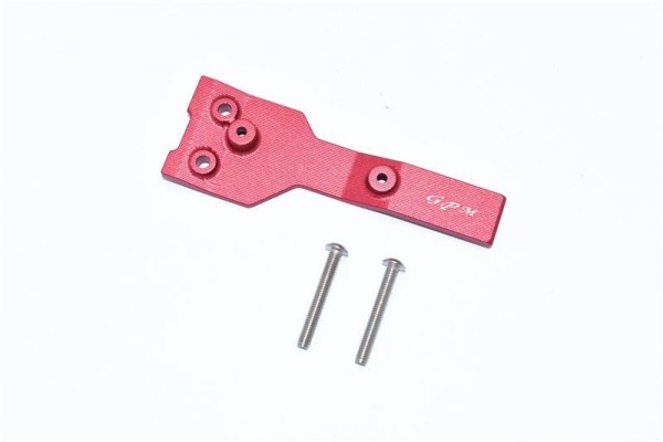 GPM Alu Heck-Chassis Link Protector -3Pc Set Rot