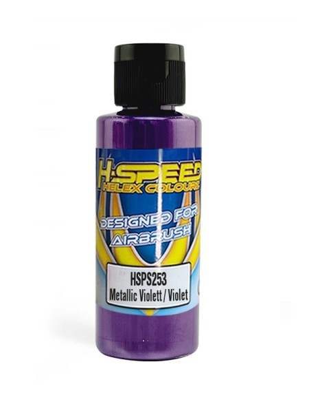 Lexan Airbrush Farbe 60 ml Metallic Violett / Violet