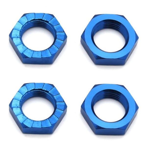 Radmuttern 17mm blau, Factory Team