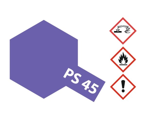 Tamiya PS-45 Translucent Violett Polycarbonatlack 100ml