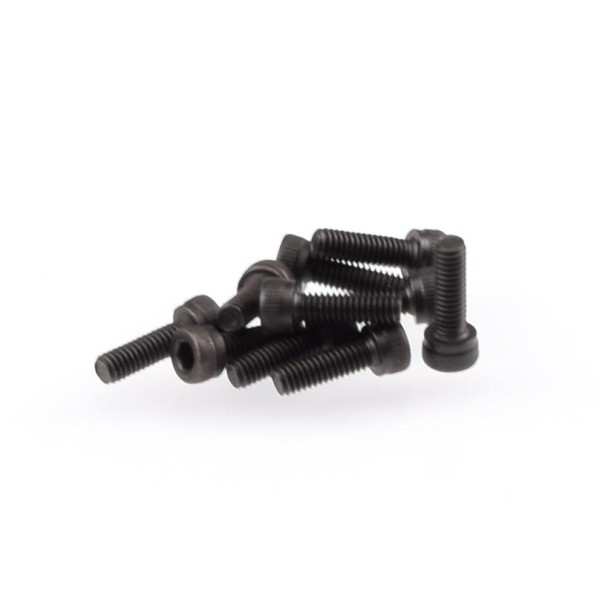 Schraube M2.5x8mm Zylinderkopf Stahl