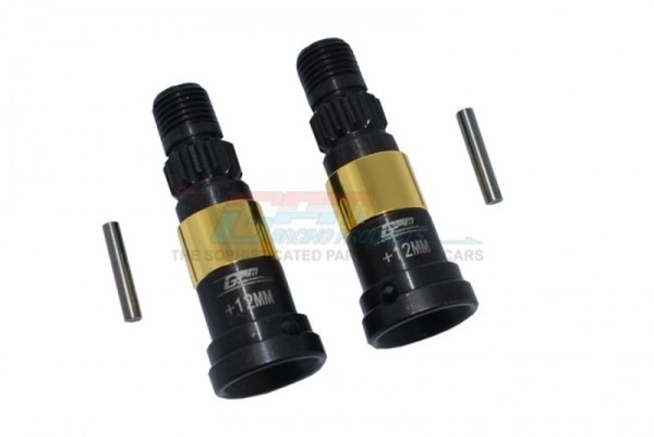 HARDEN STEEL #45 FRONT/REAR CVD JOINT(+12mm)-6PC SET