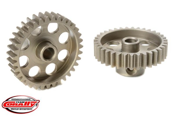 Motorritzel 48dp 35 Zähne Stahl Ø3,17mm Welle