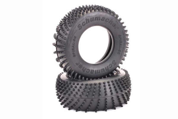 1:10 SC SPIRAL silber/soft ohne Einlagen, Schumacher