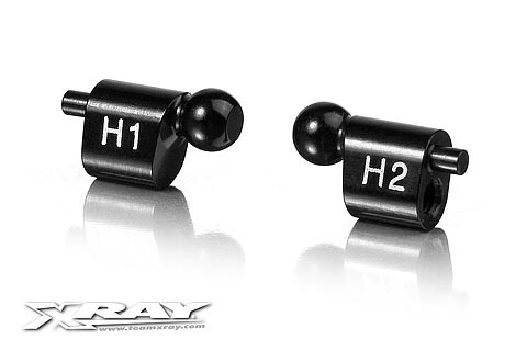 Quick-Roll-Center-Halter 4,9mm, Alu H1 + H2