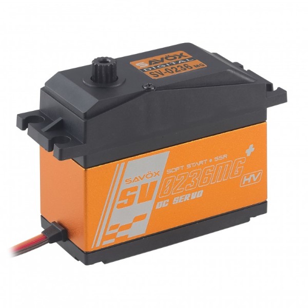 SV-0236MG+ (8,4V 45kg 0,15s) Servo, Savöx