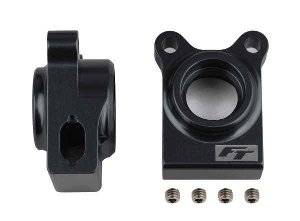 B74.2/.1 FT Alu Radträger hinten, schwarz