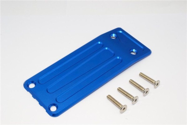 GPM Alu Front-Skid Plate - 1Pc Set Blau