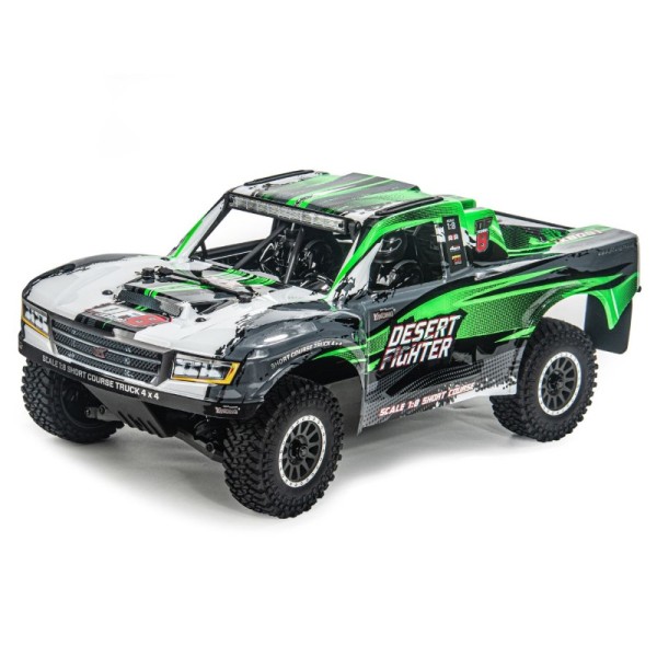 Yikong DF8 1:8 Short Course Truck ARTR Grün