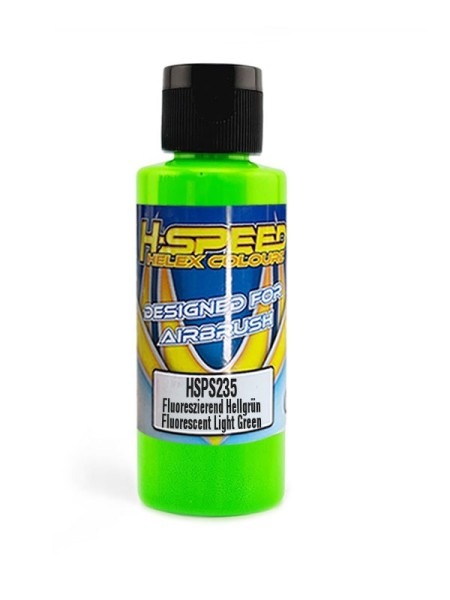 Lexan Airbrush Farbe 60 ml Fluor Hellgrün / Light Green