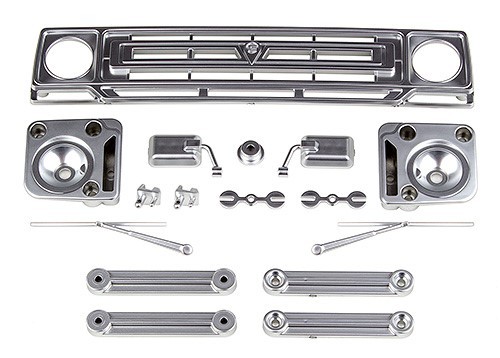 Element RC Sendero Body Accessories, satin chrome