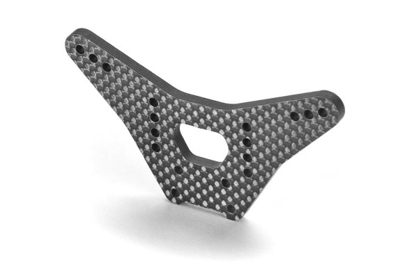 XB2 '19 Kohlefaser Dämpferbrücke Low Hinten 3,5mm