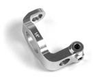 Achsschenkel C-Hub - Nachlauf 4° , Vorne Links, Alu Orange