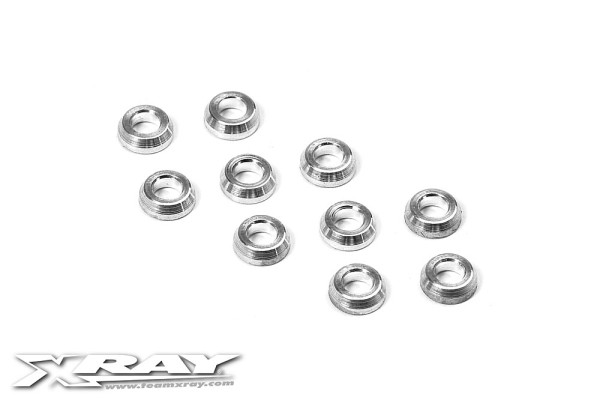 Alu Unterlegscheibe Konisch 3x6x2mm
