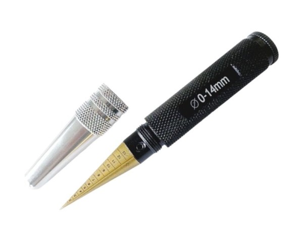 Lexanbohrer 0-14mm mit Kappe, H-Speed