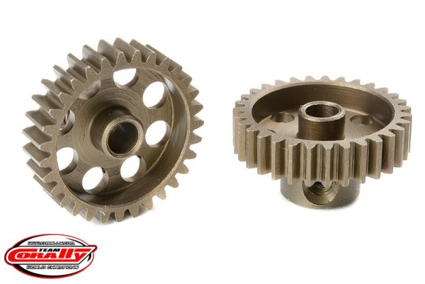 Motorritzel 48dp 31 Zähne Stahl Ø3,17mm Welle