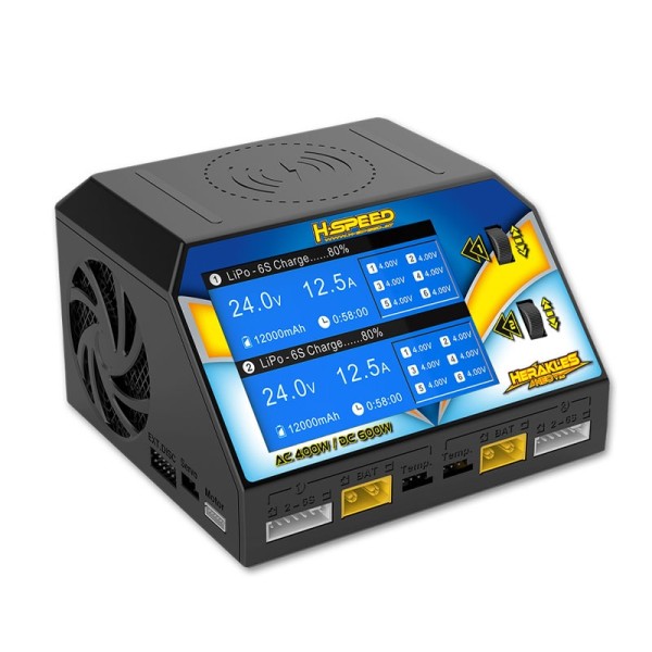 HERAKLES NEO V2.0 Dual-Lader (2x 16A 300W) 12V/230V, HSPEED
