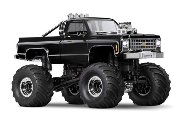 TRAXXAS TRX-4MT Chevy K10 4x4 schwarz 1:18 Monstertruck RTR