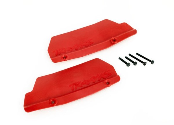 Mud-Guards rot l/r + Schrauben