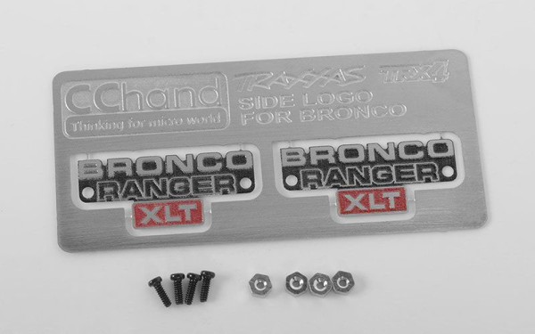 Side Metal Emblem for Traxxas TRX-4 '79 Bronco Ranger
