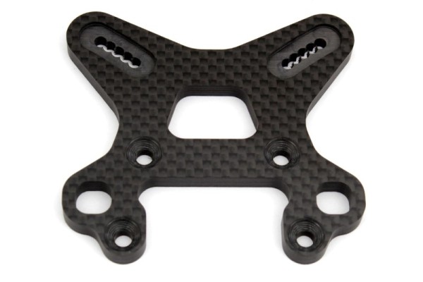 RC8B3 FT Carbon Front Shock Tower
