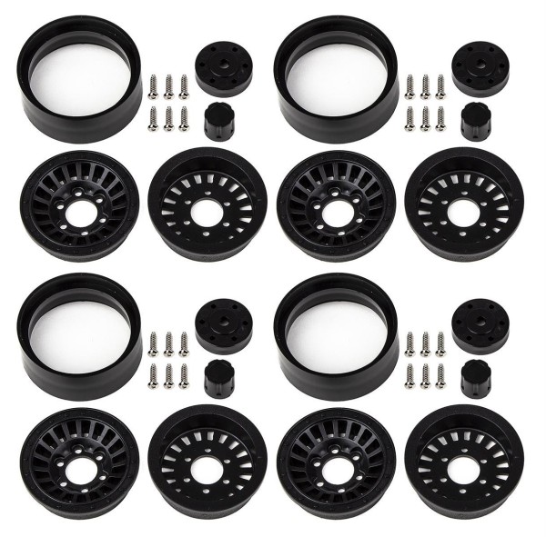 Element RC Enduro Urbine Wheels, 1.55", black