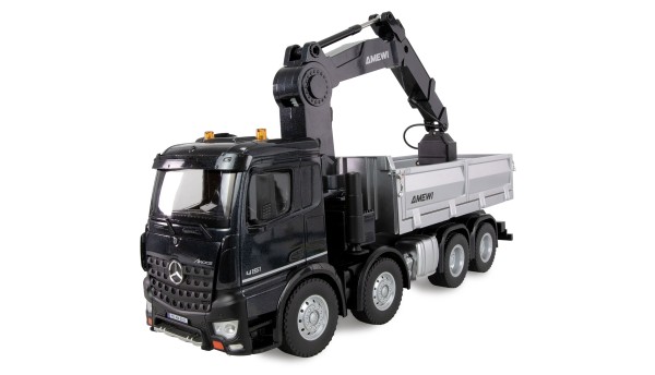 Mercedes-Benz Arocs Kranwagen mit Kipper 8x4/4 4WD 1:18 RTR