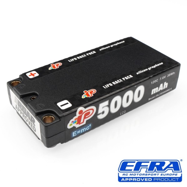 7,6V 5000mAh 120C LCG Shorty LiHV MC4, Intellect