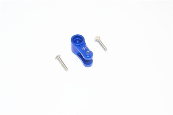 GPM Alu 25T Servo Horn -3Pc Set Blau