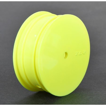 1:10 2WD Frontfelge gelb, 12mm 6-Kant , TLR