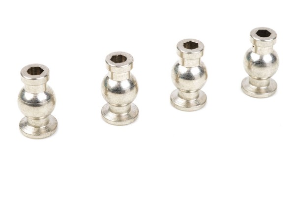 Kugel mit Flansch 6,8mm Stahl (4)