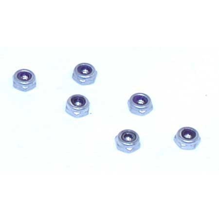 4-40 Low Profile Alum Locknuts